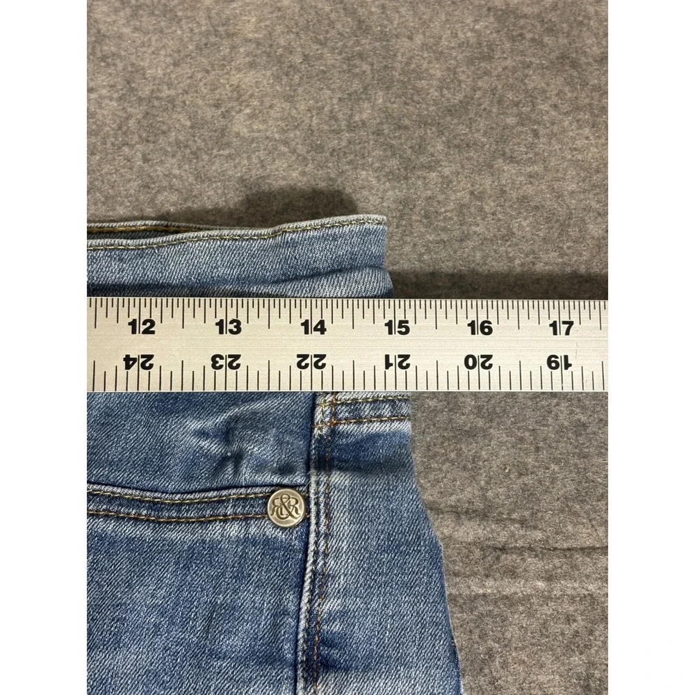 Rock & Republic Kashmiere Skinny Jeans Womens 6 Light Wash Blue Denim‎ R010237